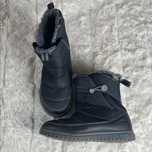 L.L. Bean Black Insulated Boots Waterproof Winter Boots Kids‎ Girls Size 3